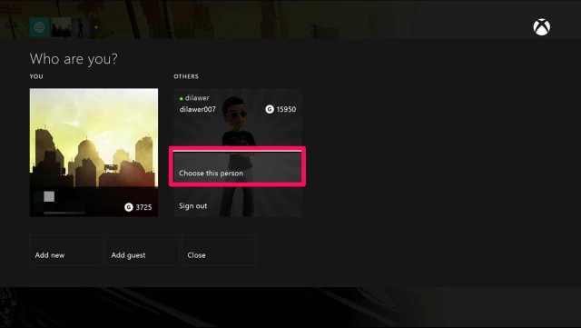Gameshare on Xbox One