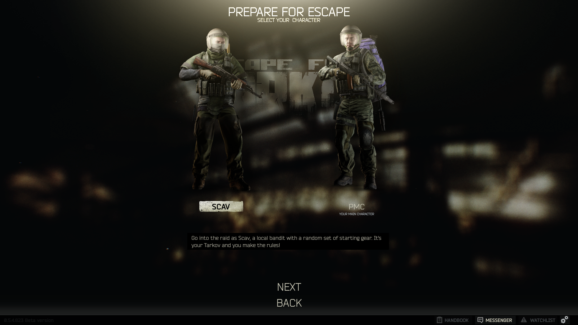 scav and pmc
