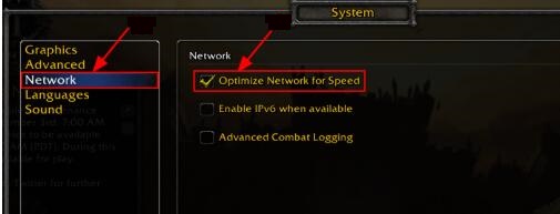 Optimize Network for Speed