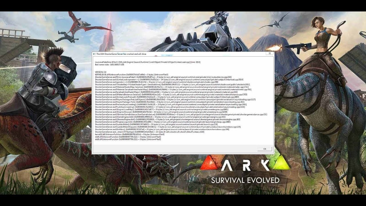 Guide To Fix Ark Low Level Fatal Error