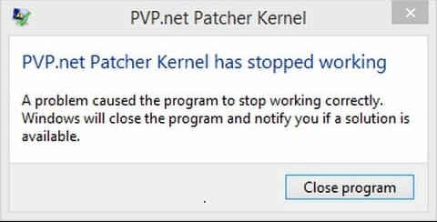 Guide To Fix PVP Patch Kernel Has Stopped Working