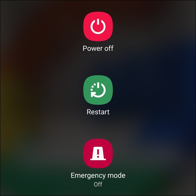 power off restart emergency mode