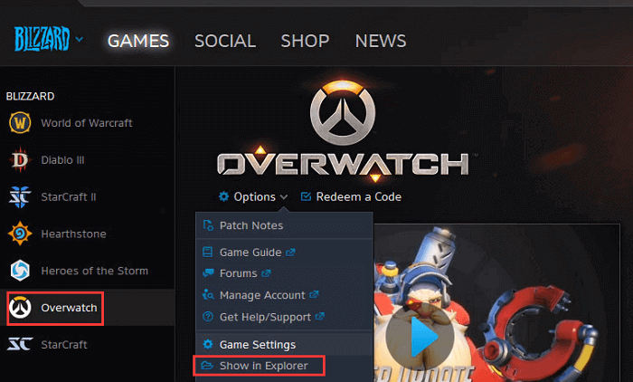 How to Move Overwatch to Another Drive