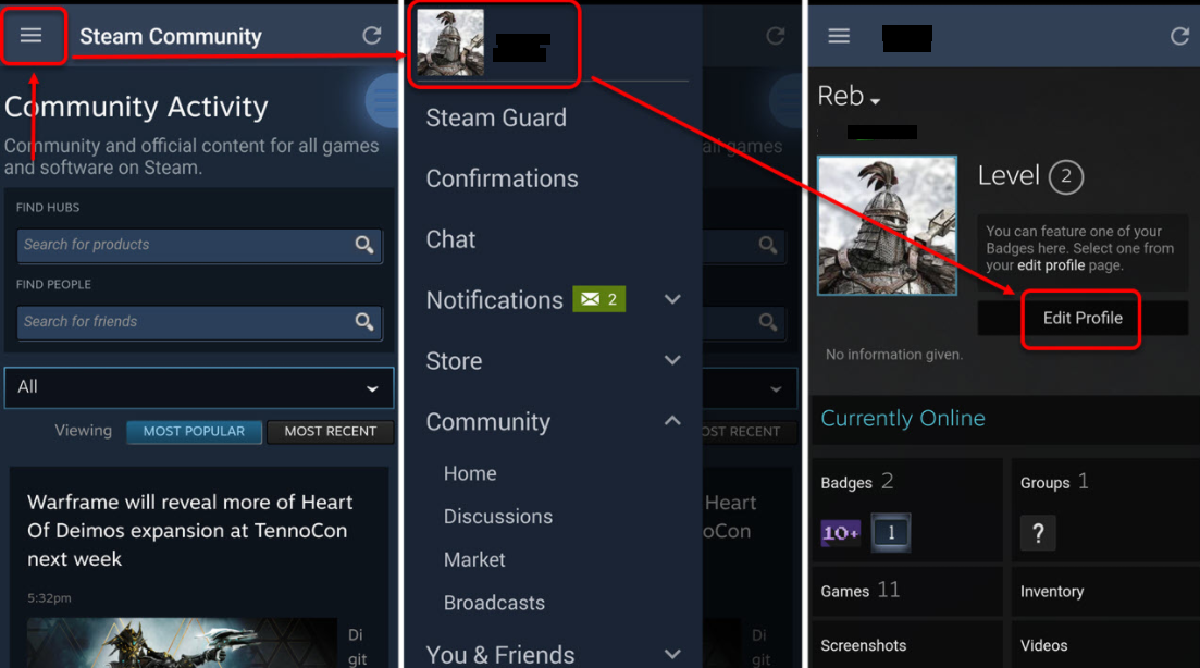 How to Change Steam Profile Background