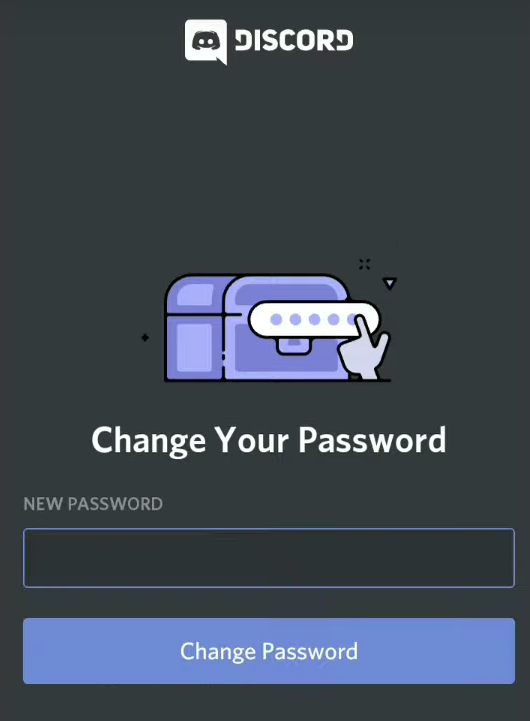 Discord Password Reset