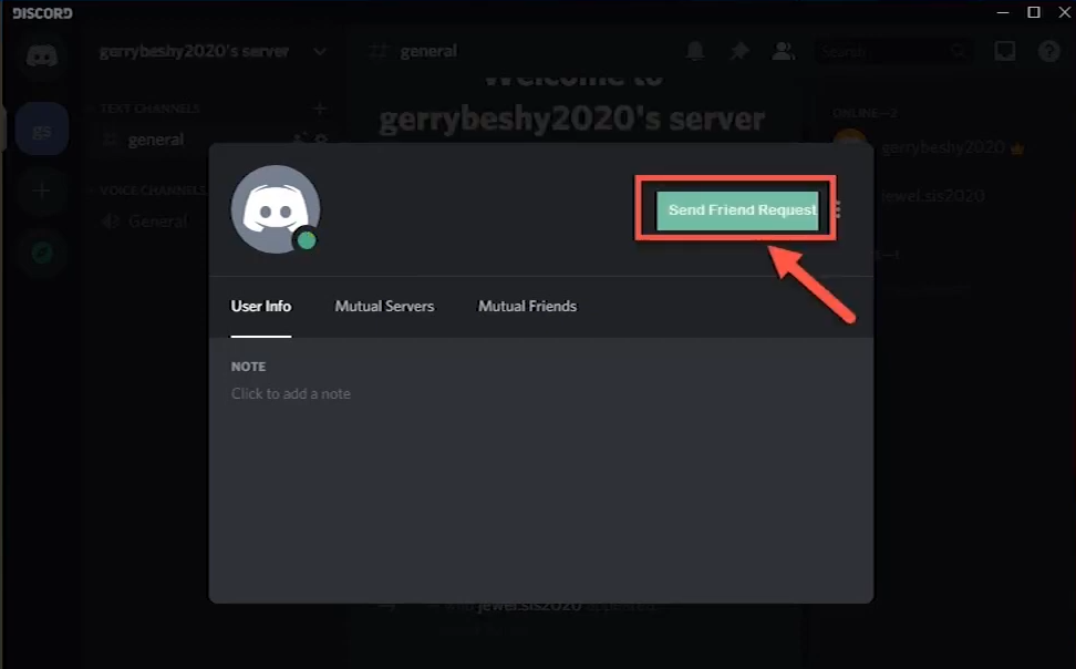 How to add friends on discord